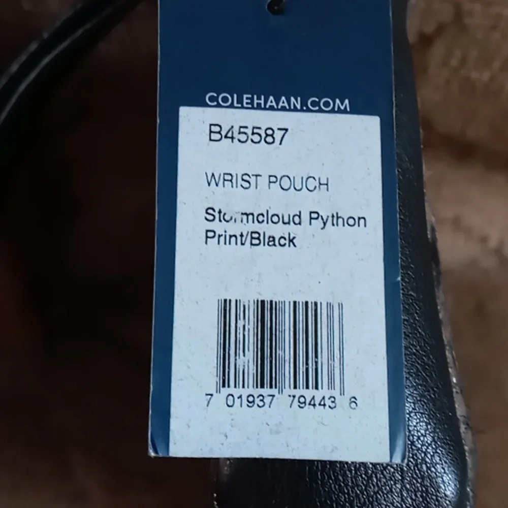 Cole Haan Snake Wrist Pouch - Picture 4 of 6